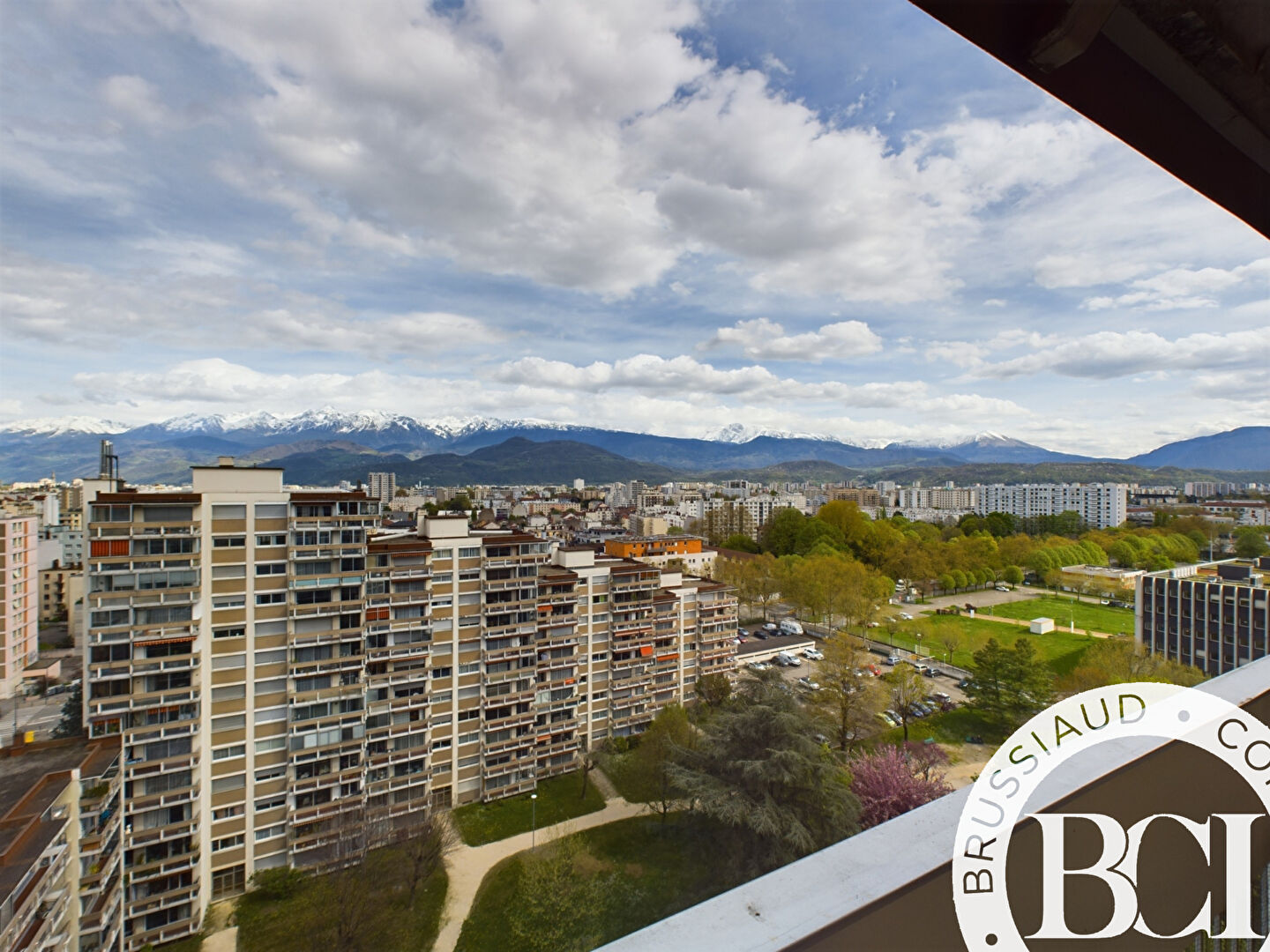 vue Belledonne grenoble Portes de l'ouest